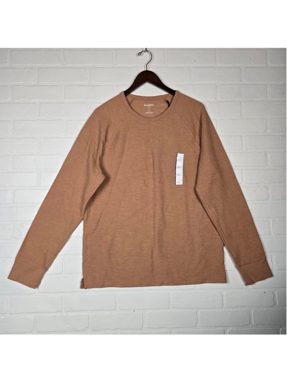 Goodfellow & Co. Hickory Tan Thermal Size Large